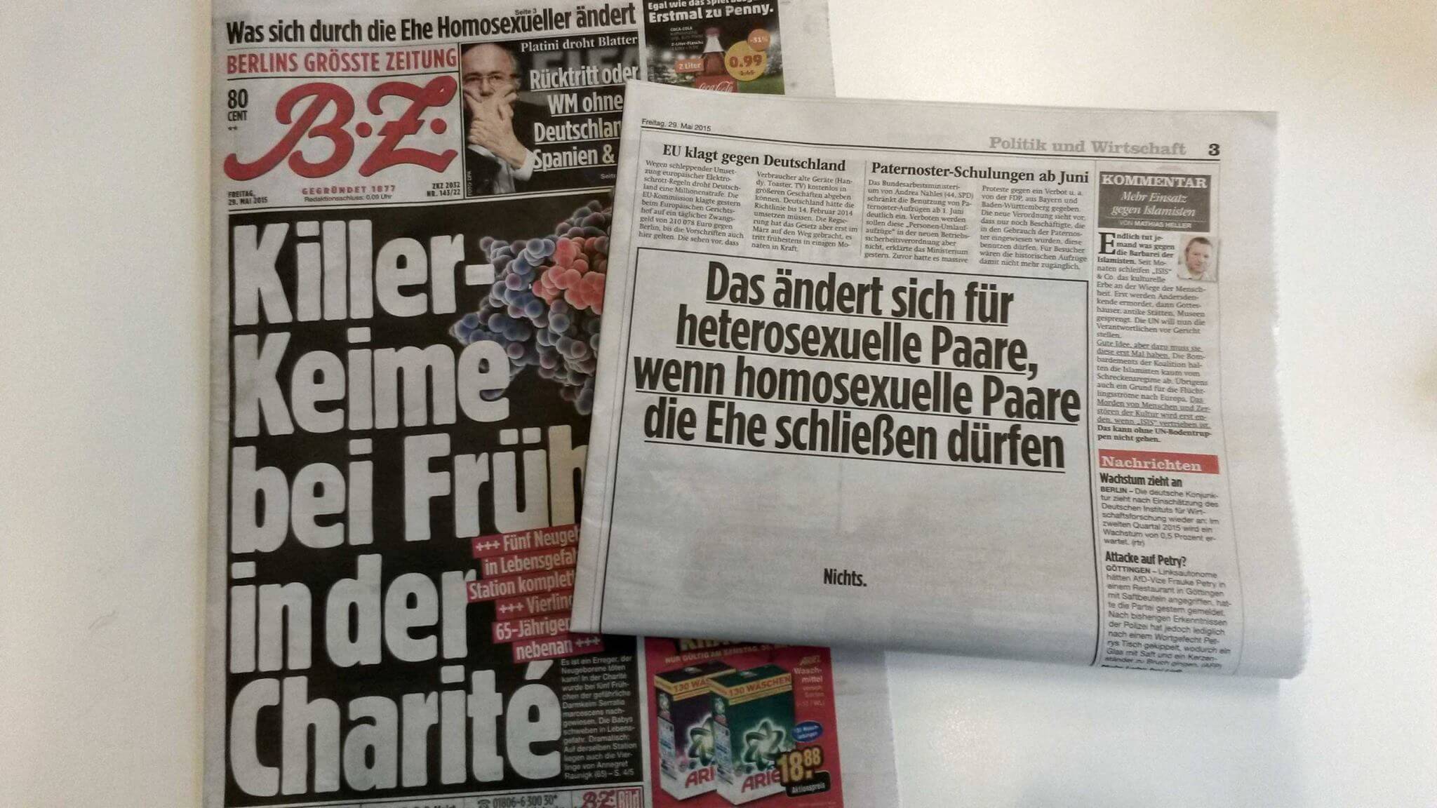 Cosa accadrebbe se venisse approvato il matrimonio gay?