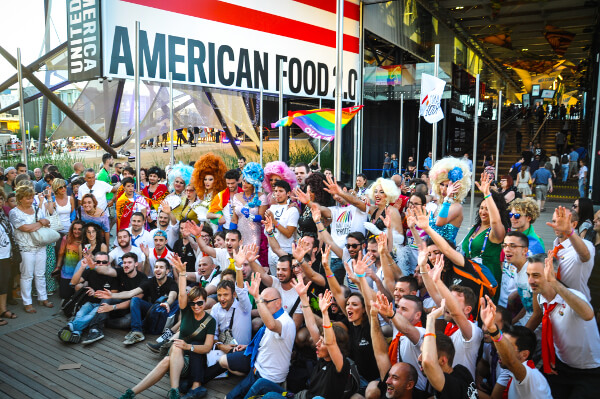 Milan Pride Kick Off Party: foto dell'evento al padiglione Usa di Expo