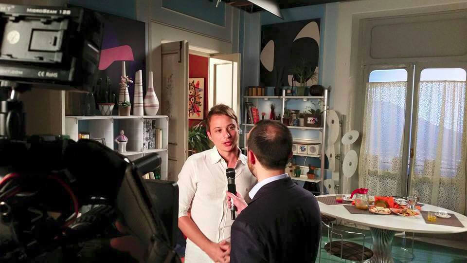 Milk a Napoli sul set di un Posto al Sole per il Napoli Pride [FOTO]