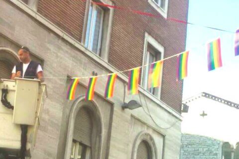 Arriva il Pride: Perugia si veste di rainbow - perugia pride strada - Gay.it