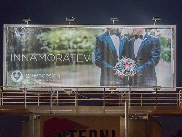 Innamoratevi: la pubblicità per il matrimonio egualitario a Terni - pubblicit terni - Gay.it