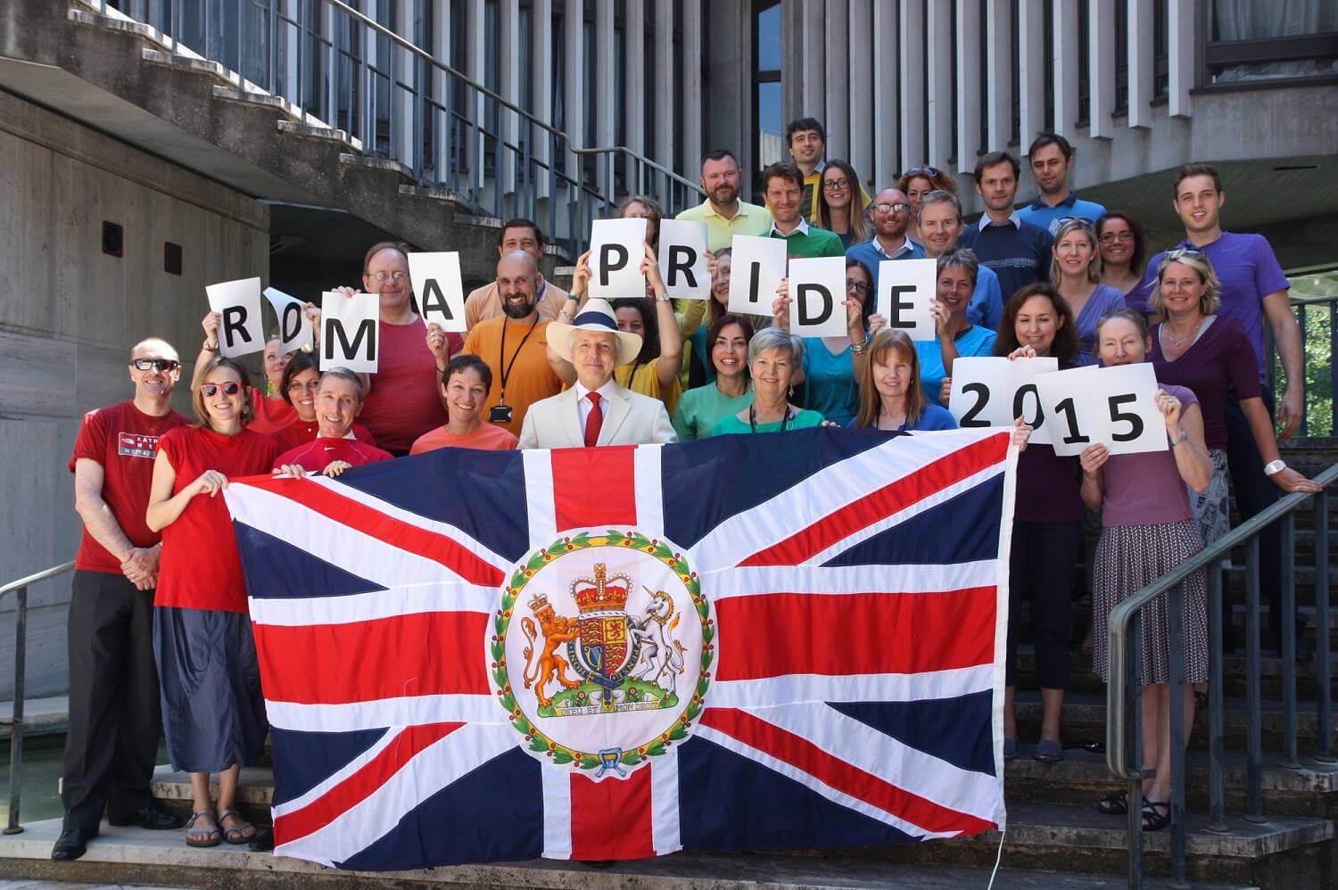 Roma Pride: anche l'Ambasciata Britannica sostiene la manifestazione