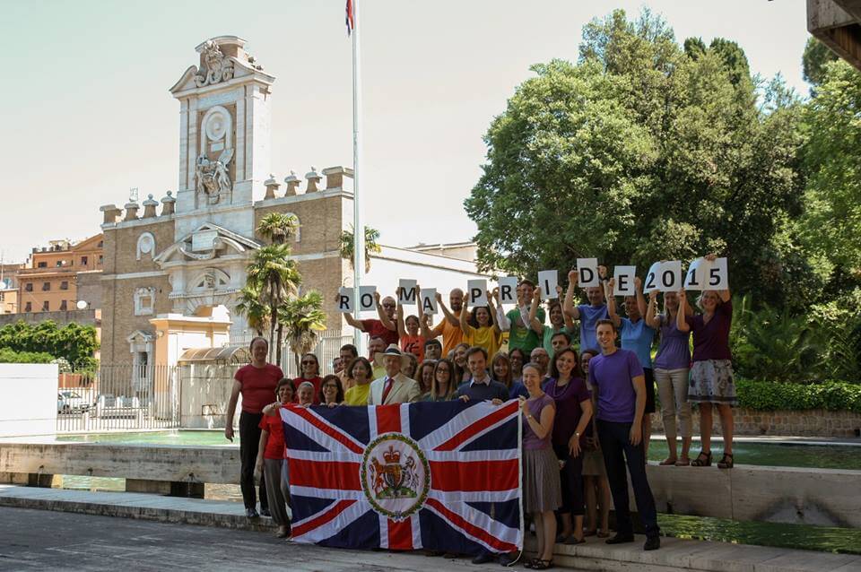 Roma Pride: anche l'Ambasciata Britannica sostiene la manifestazione