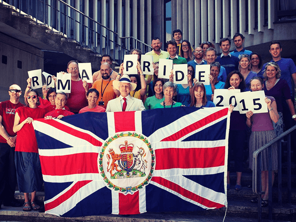 Roma Pride: anche l'Ambasciata Britannica sostiene la manifestazione - roma pride 2015 ambasciata britannica BS - Gay.it