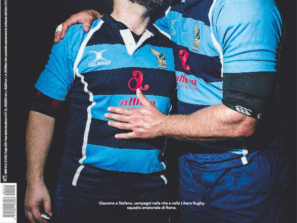 "Chi ha paura di un bacio" (gay)? Storica copertina di Sport Week - bacio gay sportweek - Gay.it