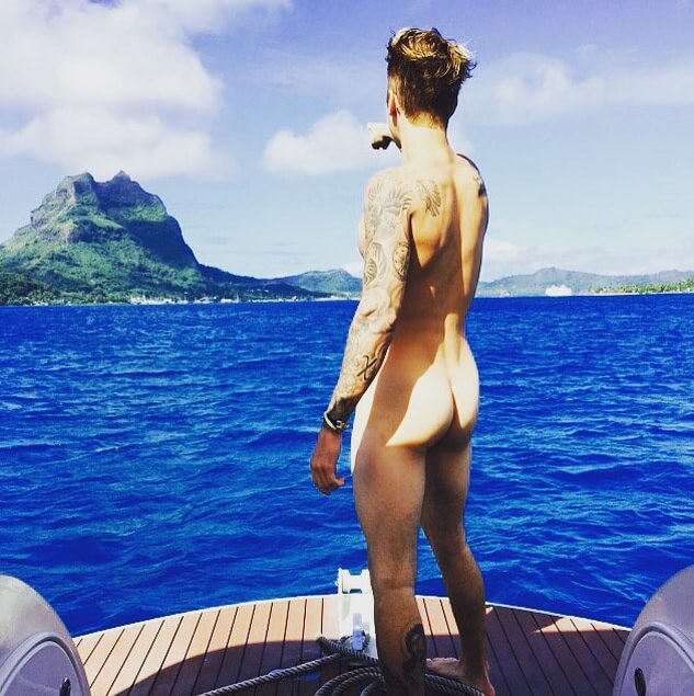 Justin Bieber completamente nudo su Instagram!
