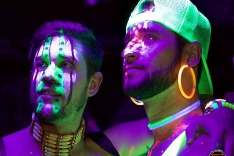 Glow Me: il fluo underwear party, la gallery - glow me la - Gay.it