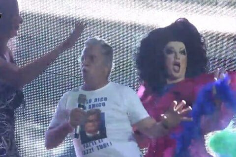 Razzi scatenato al Gay Village con Luxuria e le drag - VIDEO - razzi village remix - Gay.it