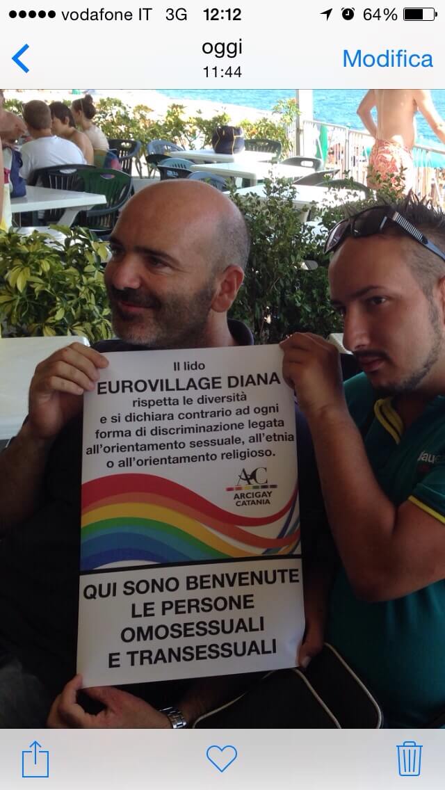 Lido di Mascali: "Qui i gay sono i benvenuti" - GALLERY