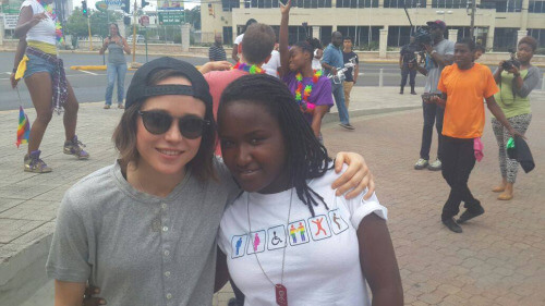 Ellen Page in Giamaica per il Kingston Pride