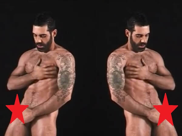 Un sexy bear ispanico ci mostra come infilare un preservativo – VIDEO