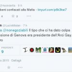 Malan su Twitter: "Arcigay? Dopo la mafia vengono loro" - Thumbnail