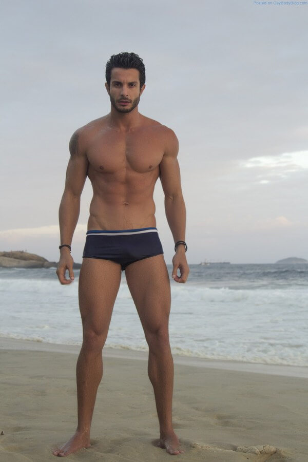 Lo splendido Gabriel Maciel  in una splendida Rio