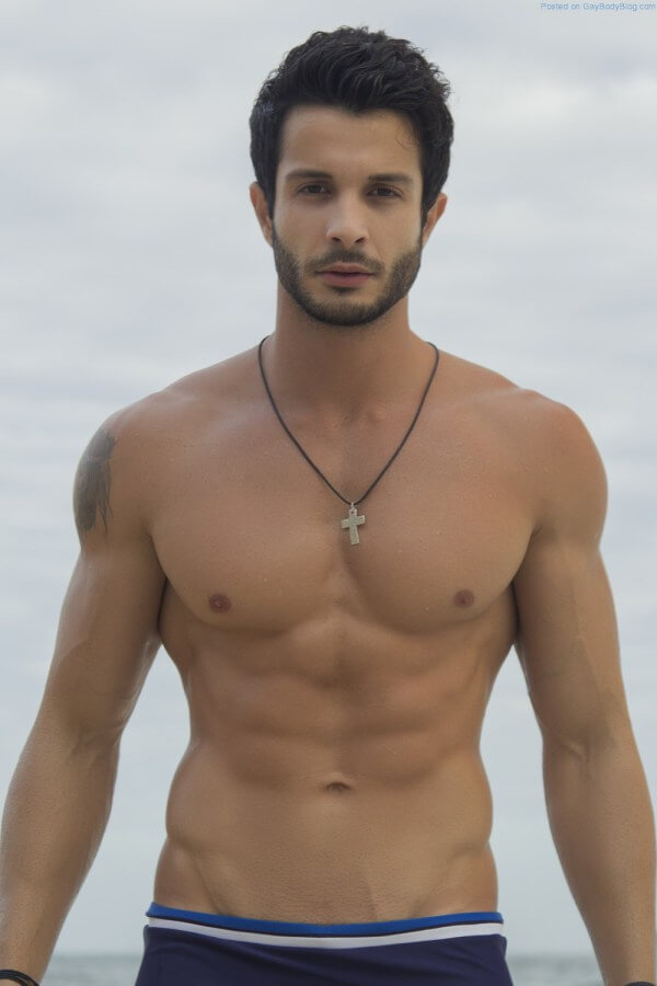 Lo splendido Gabriel Maciel  in una splendida Rio