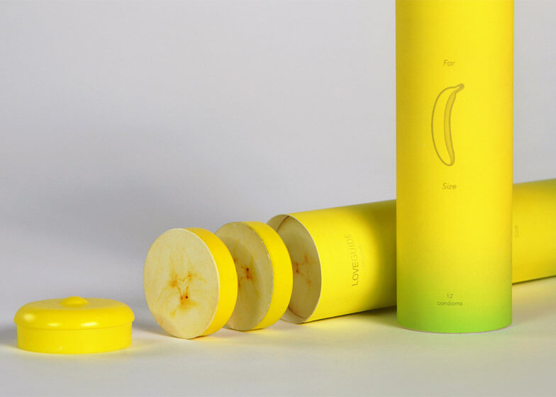 Un preservativo a forma di banana o cetriolo? Eccolo!
