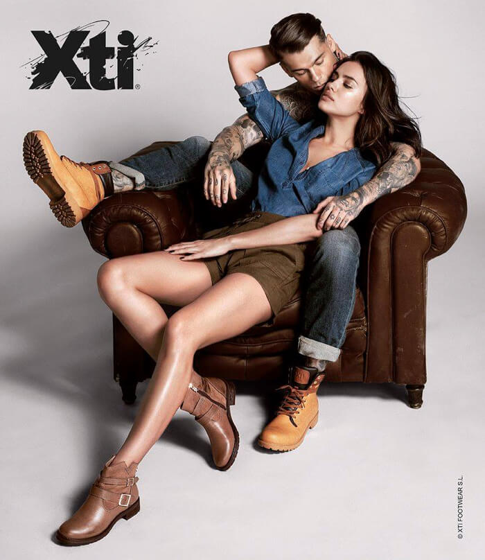 Stephen James e Irina Shayk super sexy nella campagna fall/winter XTI