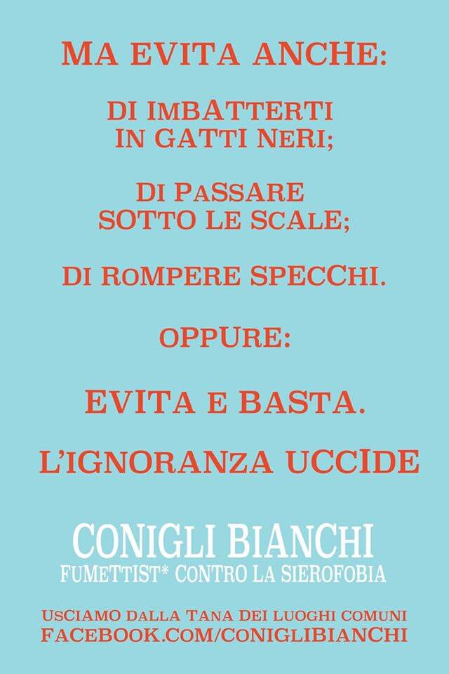 I Conigli Bianchi contro lo stigma sull'HIV