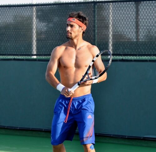 Ecco Fabio Fognini hot, fidanzato di Flavia Pennetta
