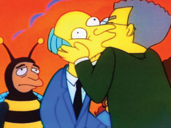 Un altro coming out nei The Simpsons - mr smithers gay simpsons base 1 - Gay.it