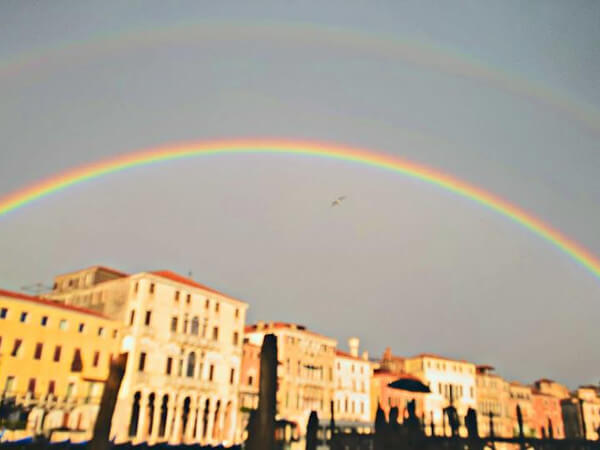 #RainbowVenice: contro l'omofobia a Venezia spunta l'arcobaleno - rainbow venice - Gay.it