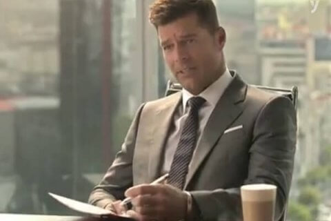 Ricky Martin in versione Christian Grey nel nuovo spot Nescafè - VIDEO - rickymartinnescafè - Gay.it