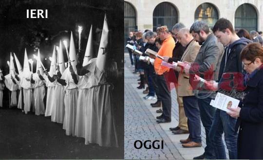 Tornano le sentinelle in piedi. Chissà per chi hanno pregato
