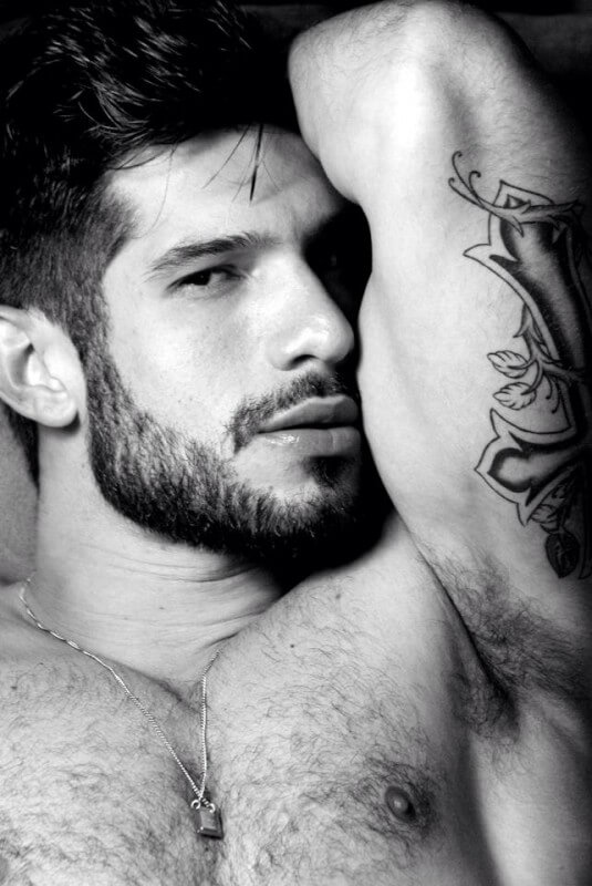Diego Altino, modello brasiliano per H Magazine Brasil
