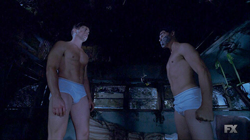 Matt Bomer e Lady Gaga insieme in AHS: le foto hot