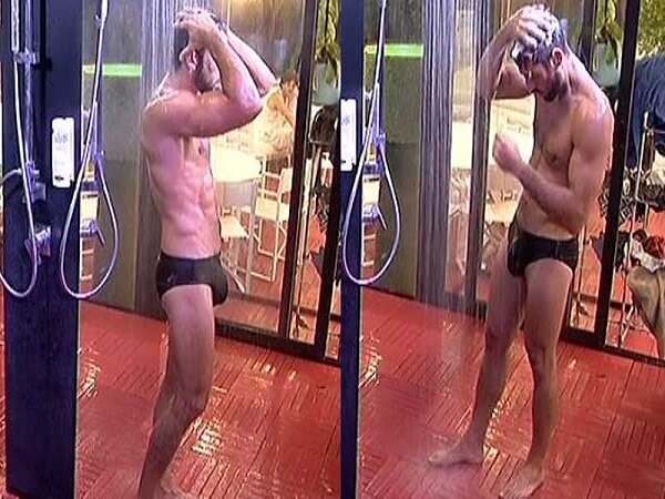 Giovanni Angiolini esce dal GF14: le foto piu' hot - giovanni nudo grande fratello doccia1 - Gay.it