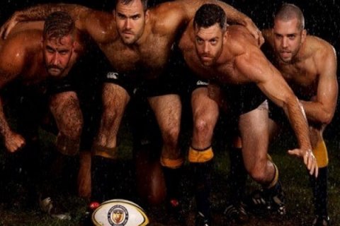 Nashville Grizzlies rugby team: il calendario (benefico) 2016 -GALLERY - grizzlyfbcover - Gay.it