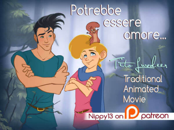 Un cartone Disney gay al 100%? Lo propone un illustratore italiano