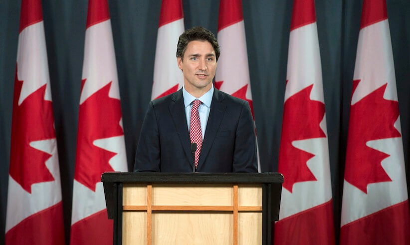 Il PM del Canada diventa virale con ministro gay e famiglia