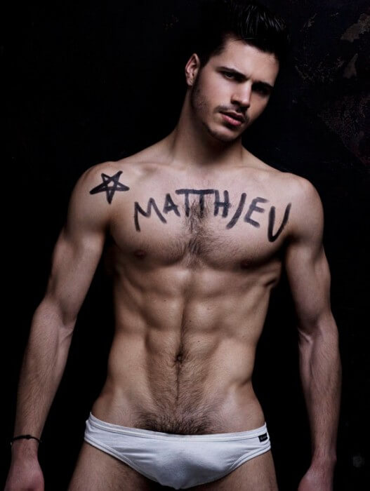 Matthieu_Charneau_Sexy_Model_body_written