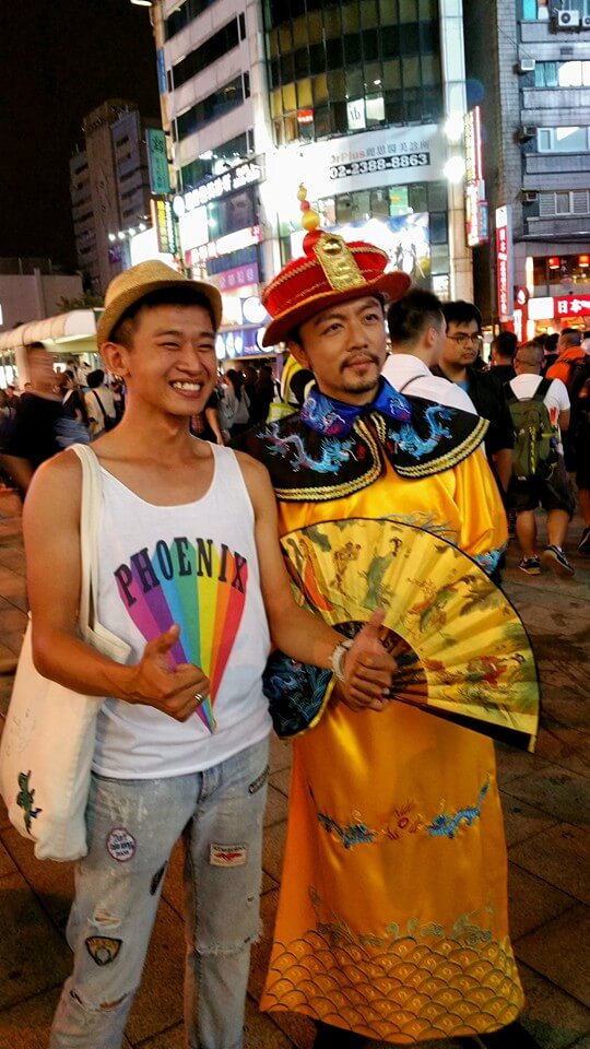 Gay Pride a Taiwan la notte di Halloween