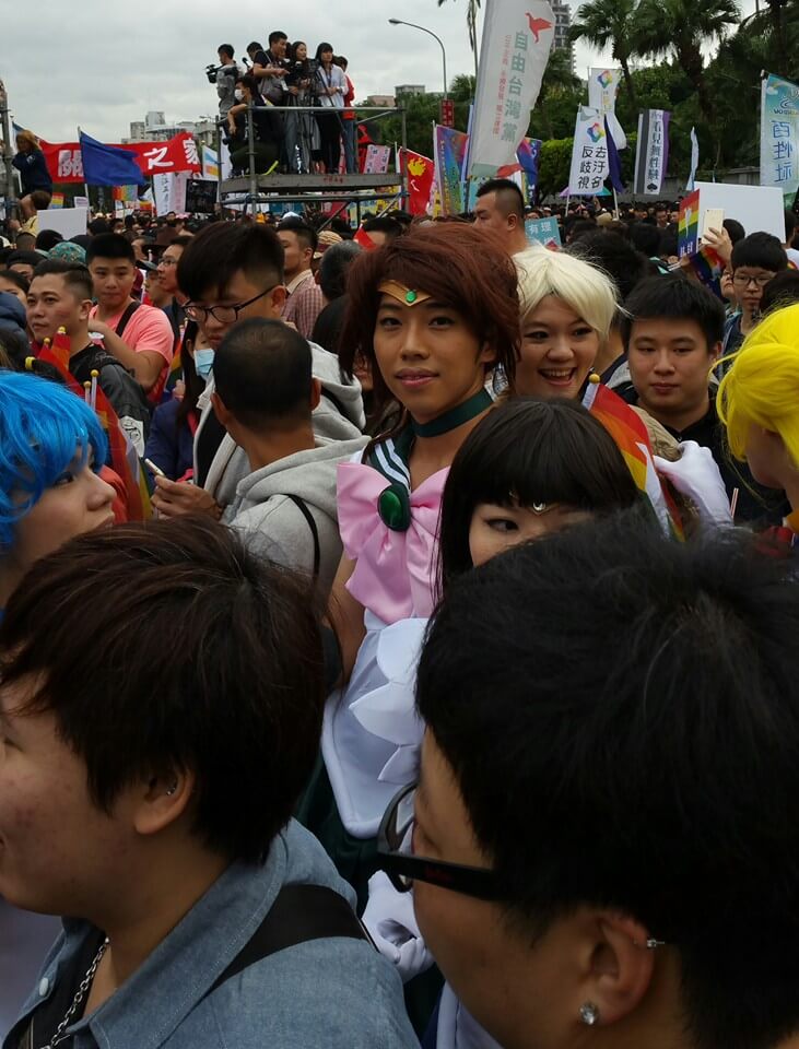 Gay Pride a Taiwan la notte di Halloween