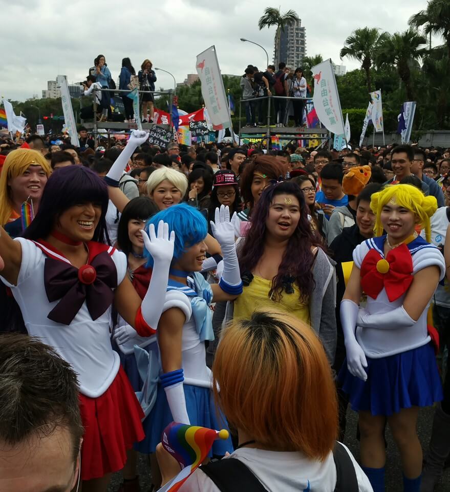 Gay Pride a Taiwan la notte di Halloween