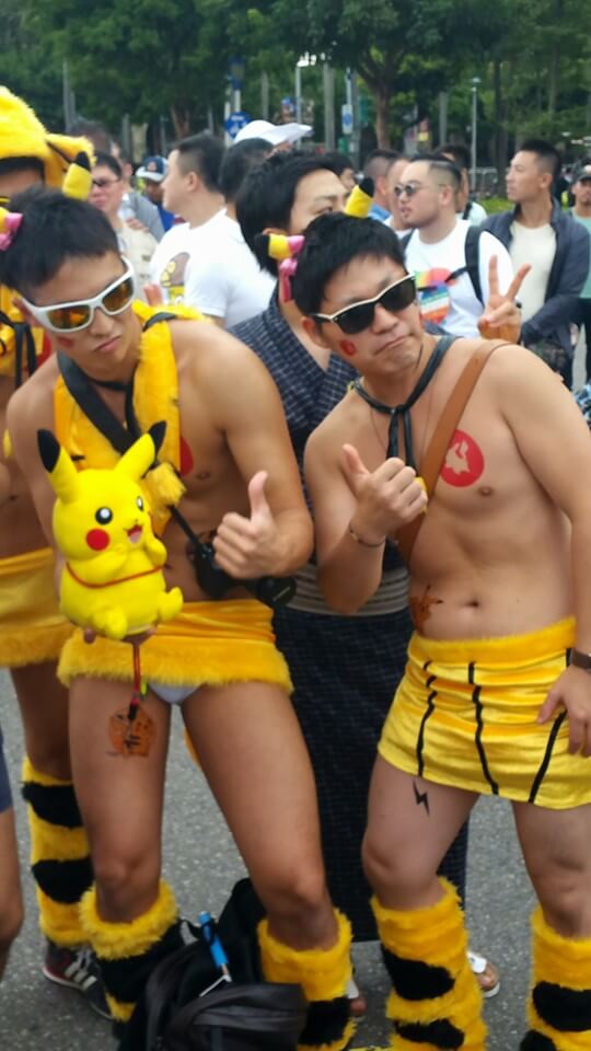 Gay Pride a Taiwan la notte di Halloween