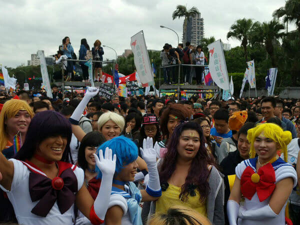 Gay Pride a Taiwan la notte di Halloween - asian pride taipei base - Gay.it