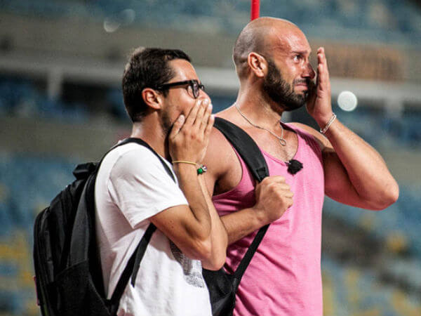 Pechino Express: trionfa la coppia gay Bertolini-Pinna - coppia bertolini pinna base - Gay.it