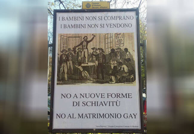 Adozioni gay? Secondo Giovanardi sono una nuova forma di schiavitù
