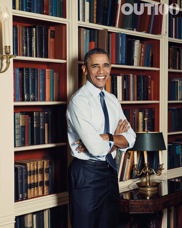 USA: Obama sulla copertina di Out Magazine