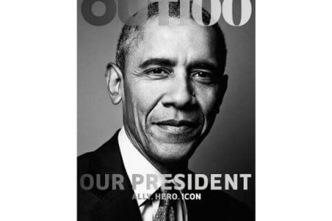 USA: Obama sulla copertina di Out Magazine - out obama base - Gay.it