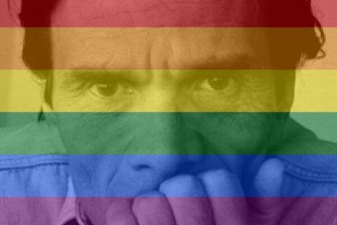Pasolini "uno di noi", quaranta anni dopo la sua morte - pasolini rainbow base 1 1 - Gay.it