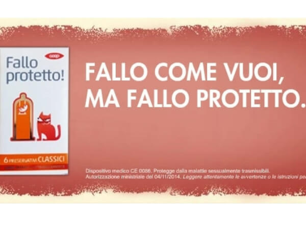 FALLO! protetto: il preservativo low-cost a marchio Coop