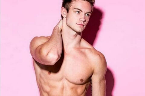 America's Next Top Model: il biondino super hot Dustin McNeer - dustin mcneer americas next top model calvin klein 1 - Gay.it