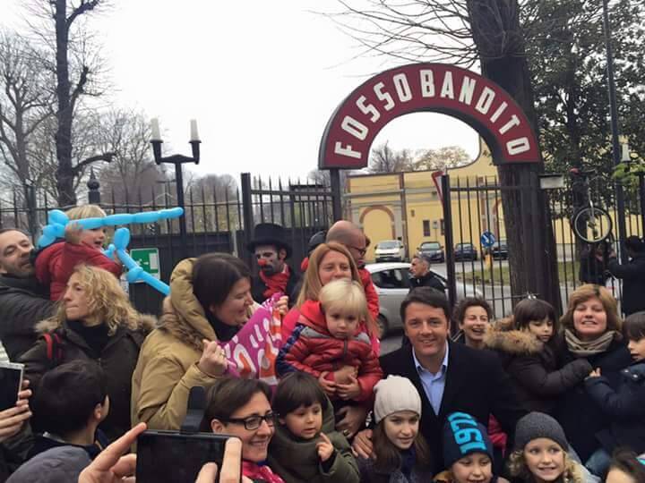 Matteo Renzi incontra le Famiglie Arcobaleno