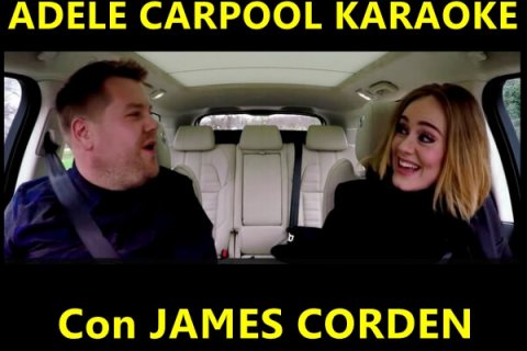 Adele in un divertente karaoke in auto tra suoi pezzi, Spice Girls e Nicki Minaj - adele karaoke macchina spice girls nicki - Gay.it