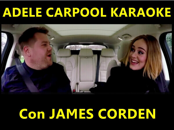 Adele in un divertente karaoke in auto tra suoi pezzi, Spice Girls e Nicki Minaj