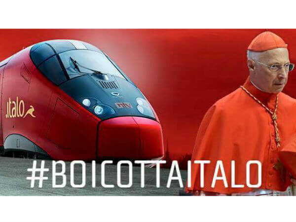#BoicottaItalo: Italo discrimina, ecco le prove