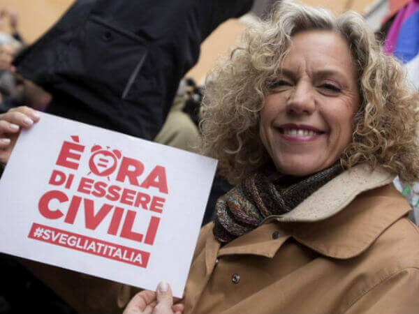#SvegliaItalia: il discorso di Monica Cirinnà a Roma
